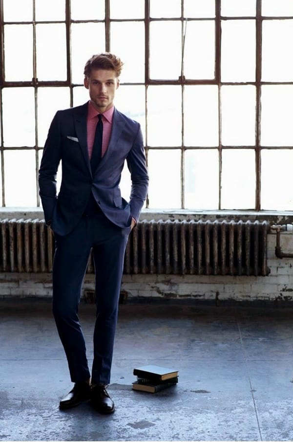 30 Fresh Dark Blue Blazer Outfit Ideas For Men - Fashion Hombre