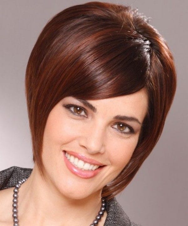 55 Cute Short Hairstyles For Fat Faces And Double Chins To Copy