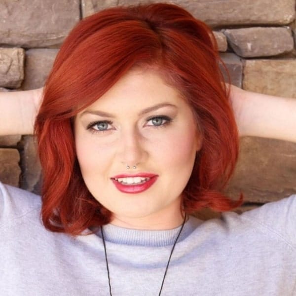 55 Cute Short Hairstyles For Fat Faces And Double Chins To Copy