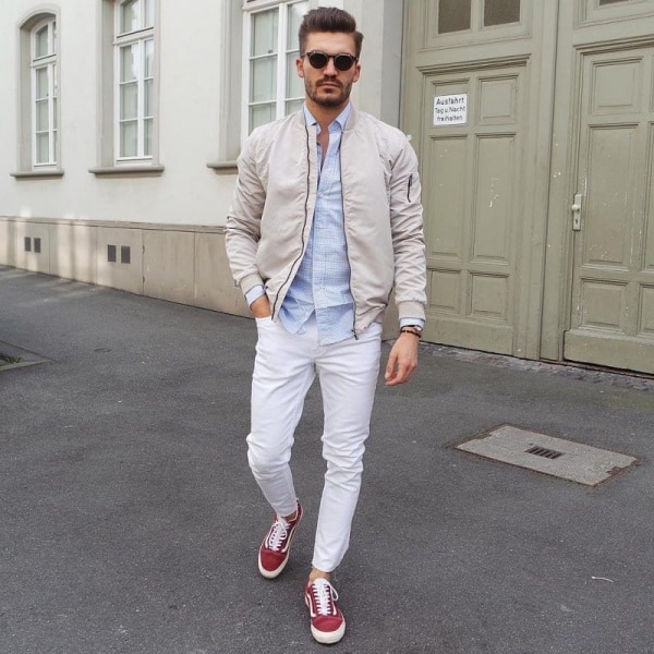What To Wear With a Bomber Jacket 16 Men s Bomber Jacket Outfits