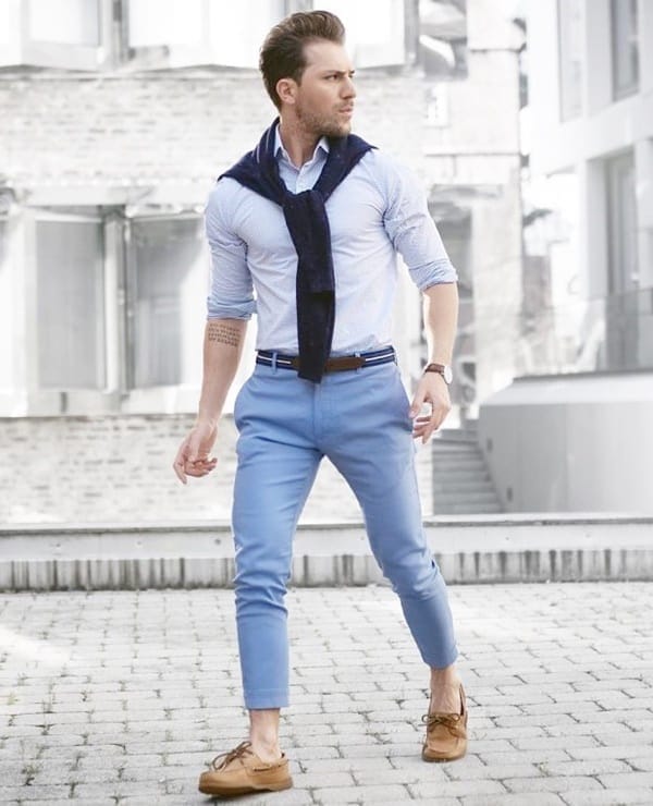 10 Navy Blue Pants Matching Shirt Ideas | Navy Blue Pant Combination Shirts  - TiptopGents