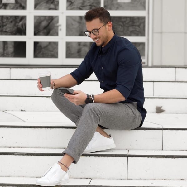 10 Grey Pant Matching Shirts Ideas  A Modern Mens Guide