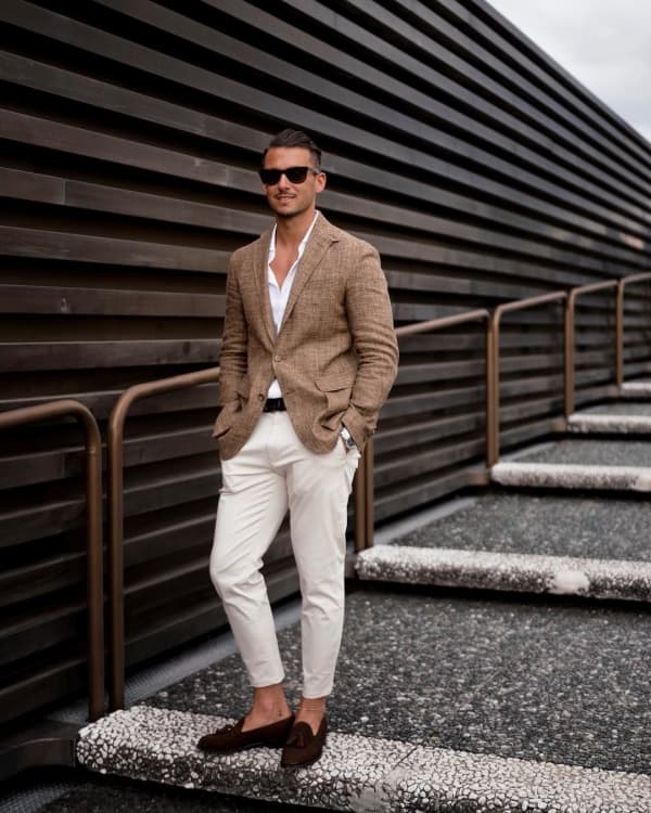 Mens White Pants Outfits How To Wear White Pants In 2023