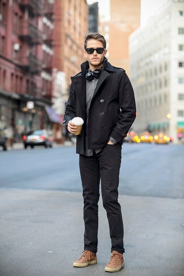 Dynamic And Fashionable Pea Coats For Men