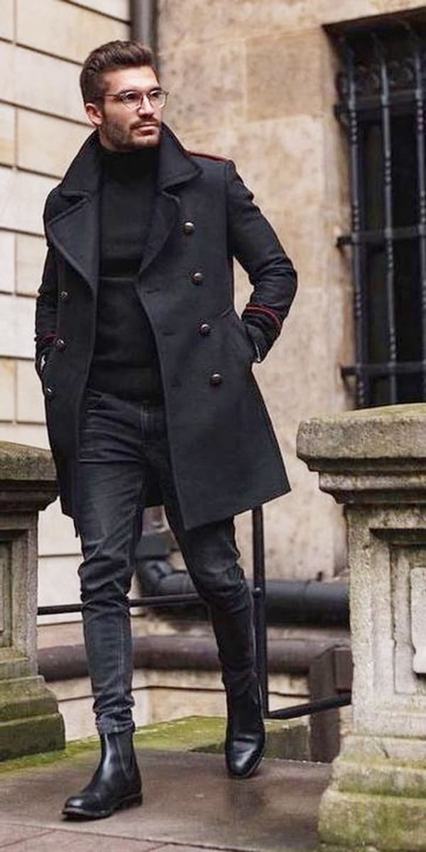 Dynamic And Fashionable Pea Coats For Men