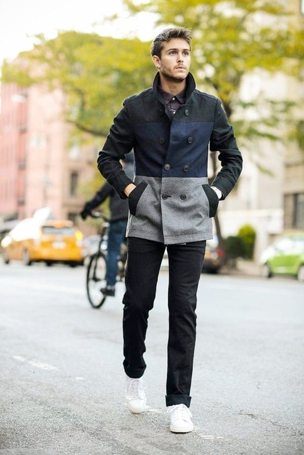 Dynamic And Fashionable Pea Coats For Men