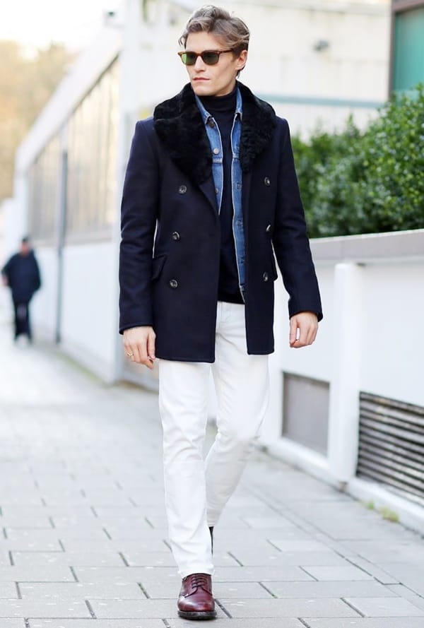 Dynamic And Fashionable Pea Coats For Men