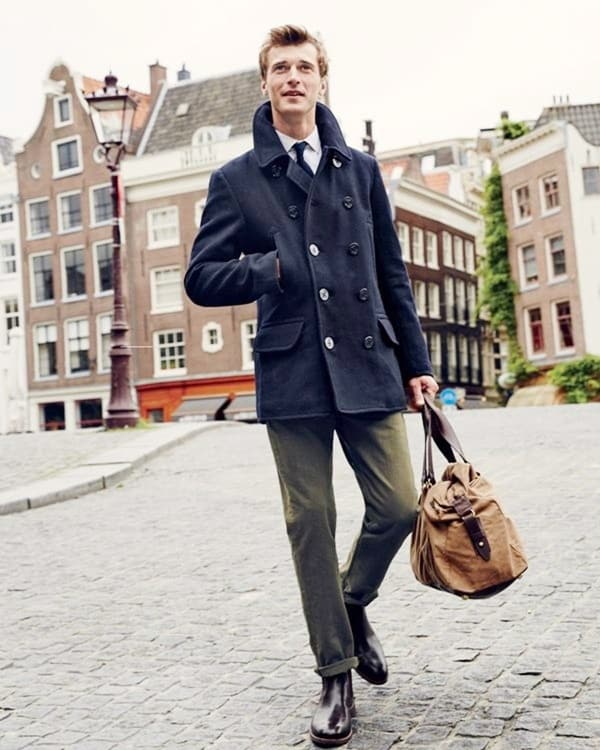 Dynamic And Fashionable Pea Coats For Men