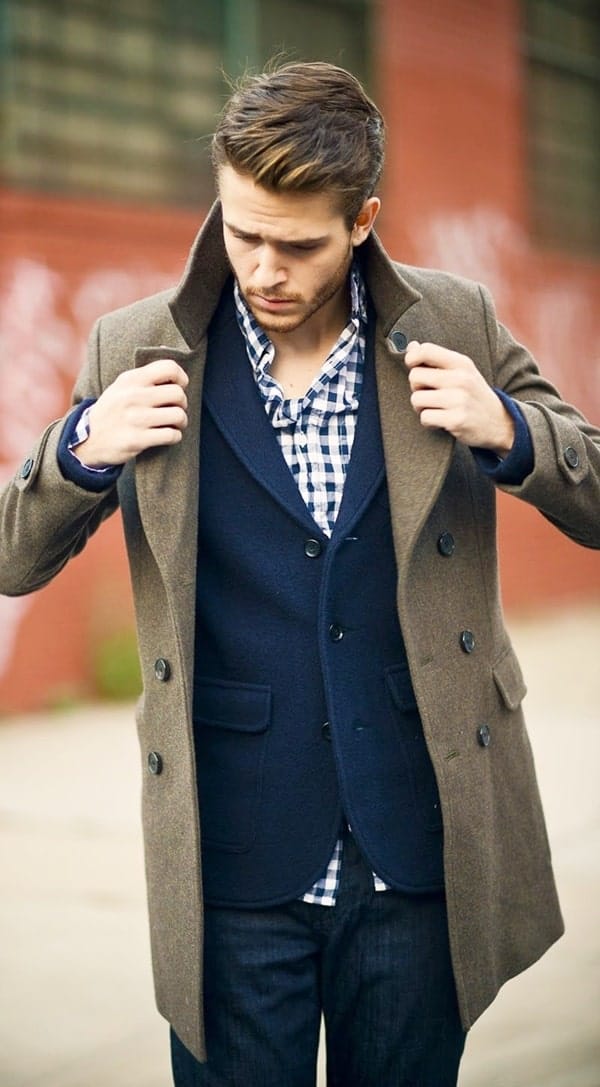 Dynamic And Fashionable Pea Coats For Men