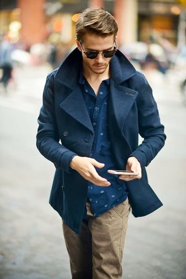 Dynamic And Fashionable Pea Coats For Men