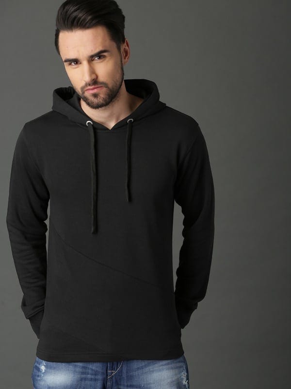 Gentle Black Hoodie Ideas for Men To Look Stylish