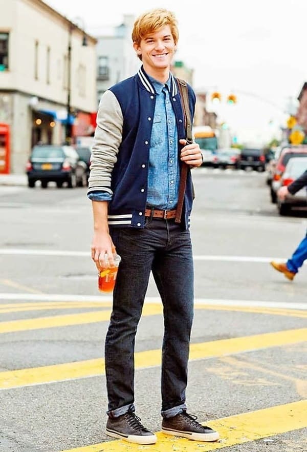 Mens baseball sales style jackets