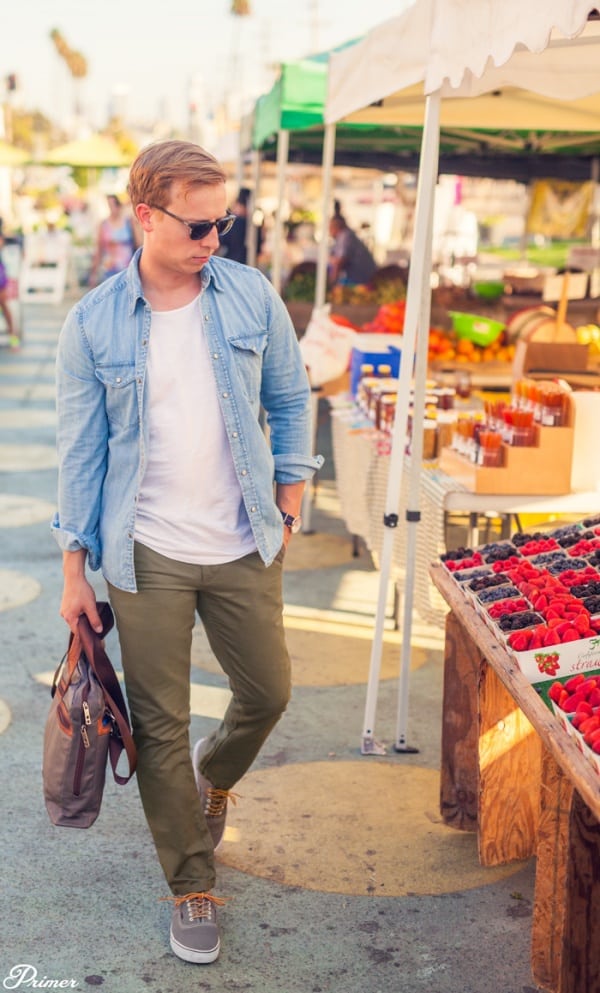 Stylish Denim Shirt Outfits For Men