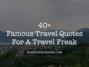 Famous Travel Quotes