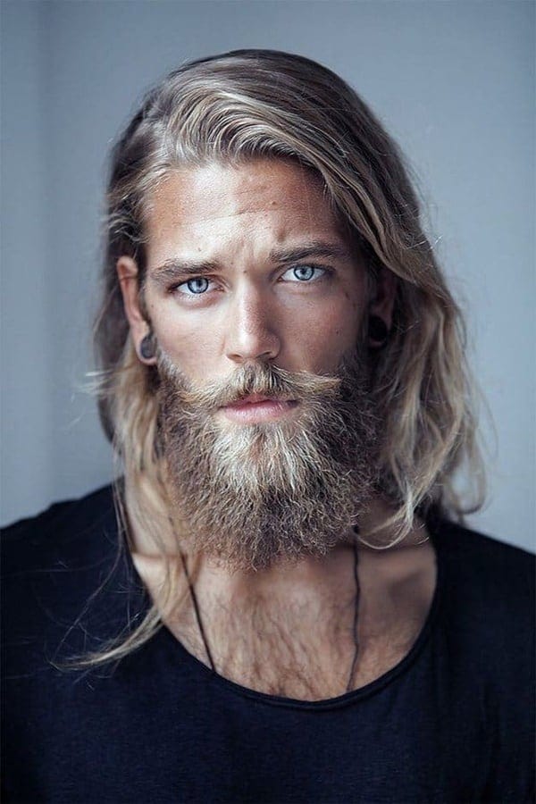 Amazing Beard Styles With Long Hair For Men