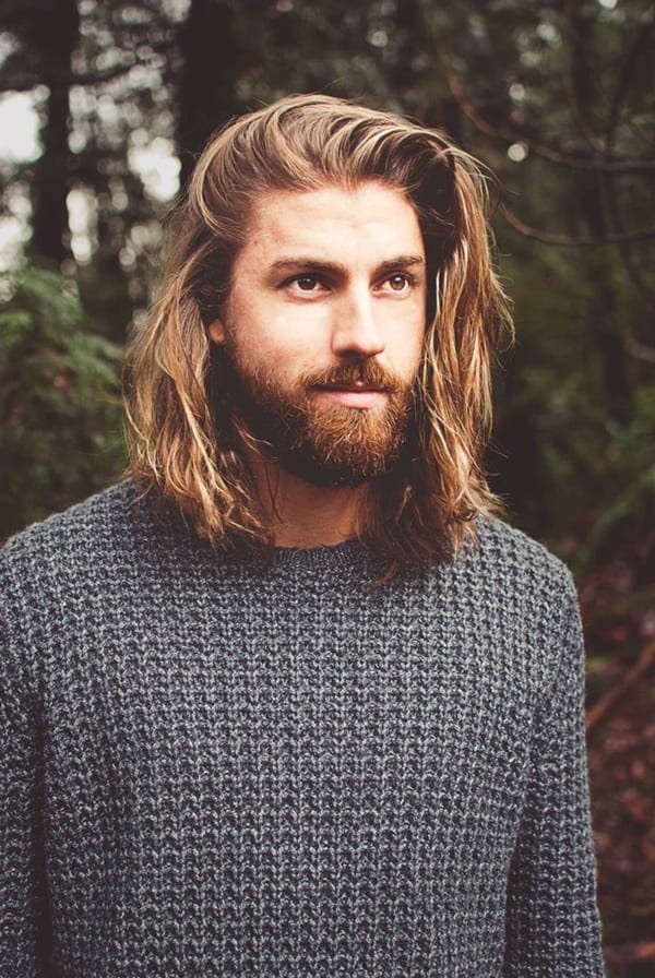 Amazing Beard Styles With Long Hair For Men