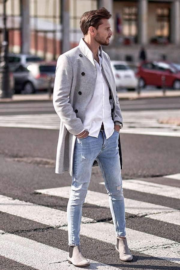 41 Best Blue Jeans With White Shirt Outfits For Men Fashion Hombre