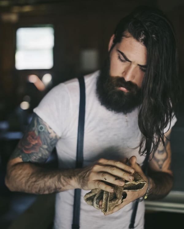 Amazing Beard Styles With Long Hair For Men