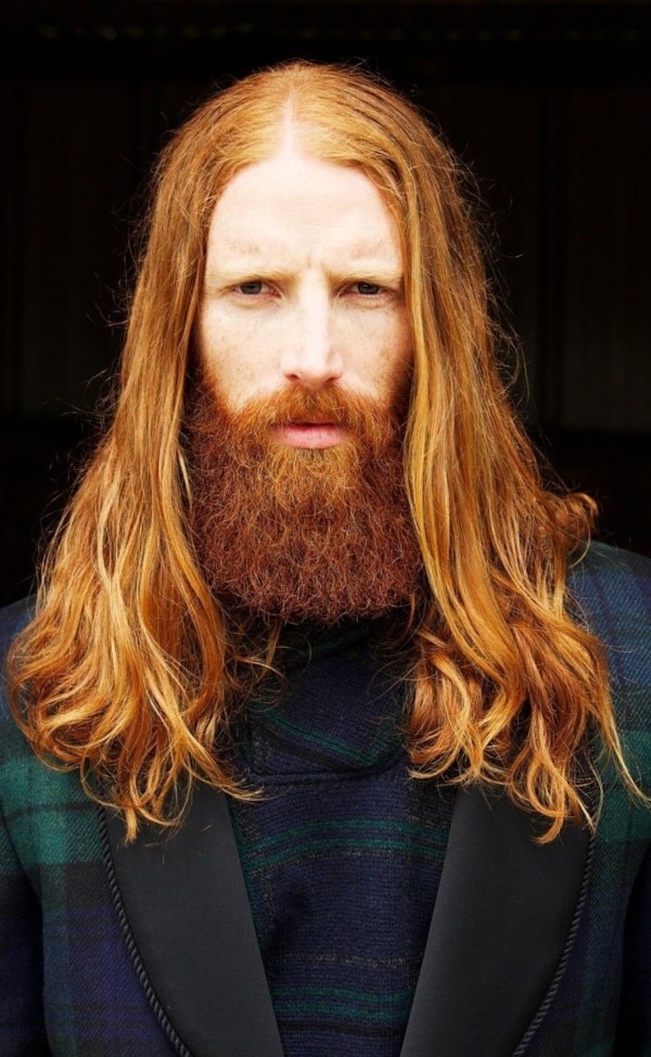 Amazing Beard Styles With Long Hair For Men