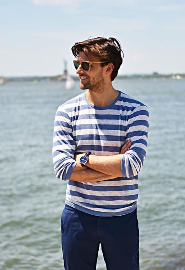 Fashionable Long Sleeve T-Shirts Outfit For Men