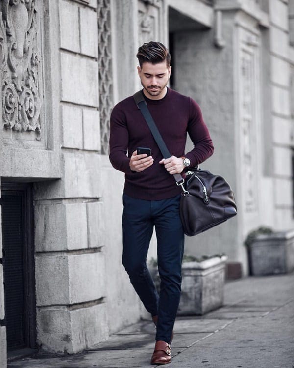 37 Fashionable Long Sleeve T-Shirts Outfit For Men