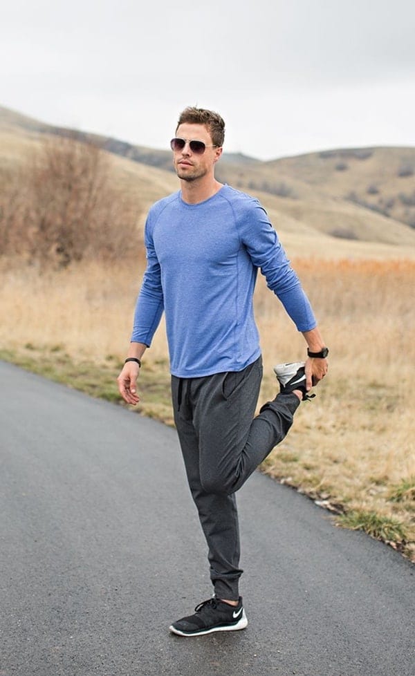 Fashionable Long Sleeve T-Shirts Outfit For Men