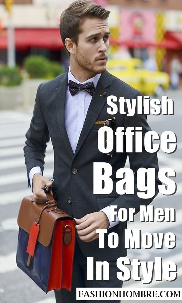 Stylish Office Bags For Men To Move In Style