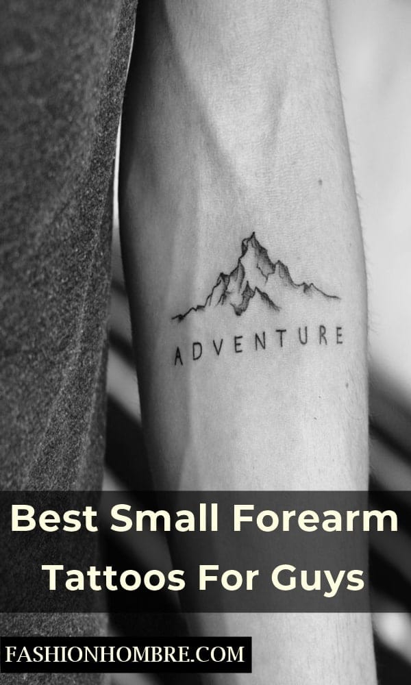 Small Forearm Tattoos For Men