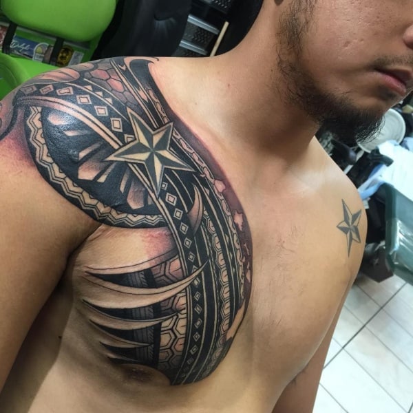Shoulder Tattoo Designs For Guys