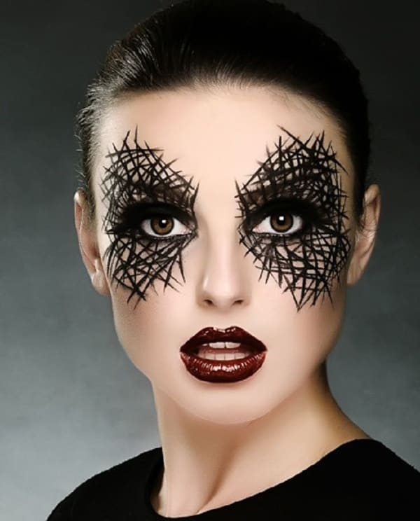 Easy Halloween Face Painting Ideas For Adults