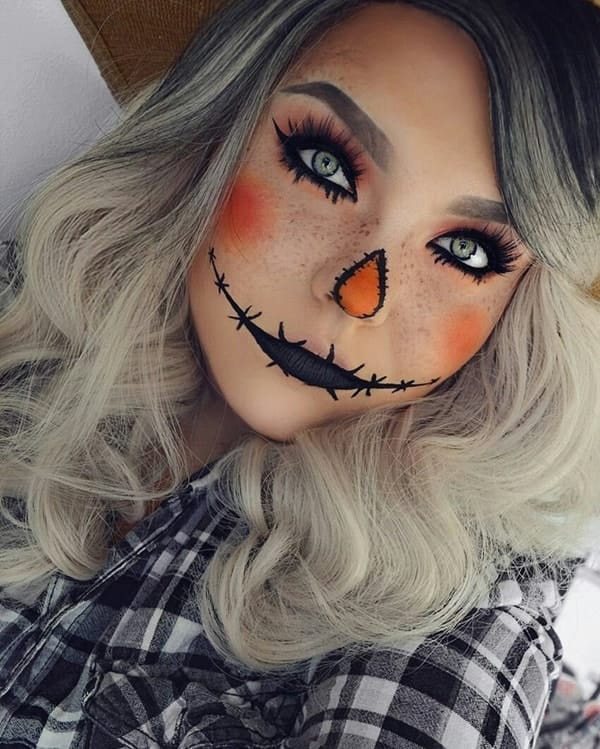 Easy Halloween Face Painting Ideas For Adults