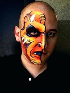 78 Easy Halloween Face Painting Ideas For Adults