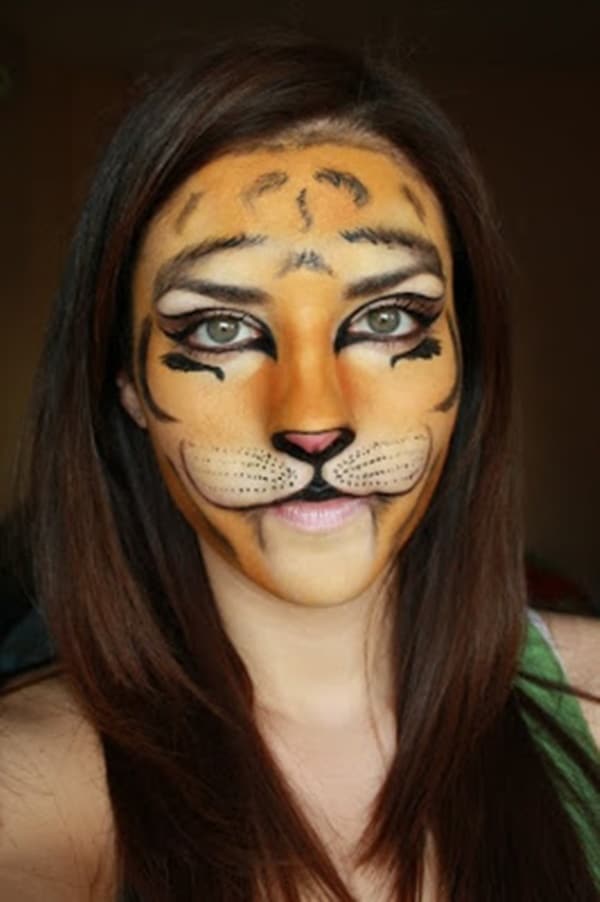 Easy Halloween Face Painting Ideas For Adults