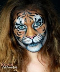 78 Easy Halloween Face Painting Ideas For Adults