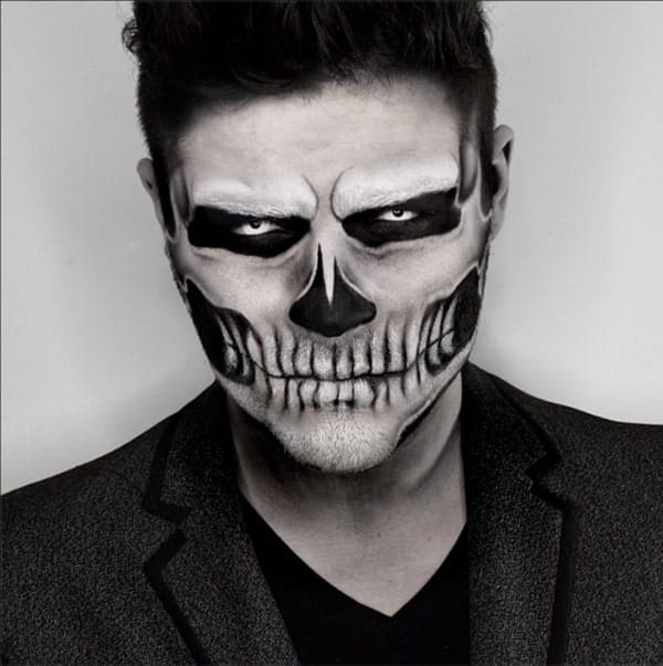 Easy Halloween Face Painting Ideas For Adults