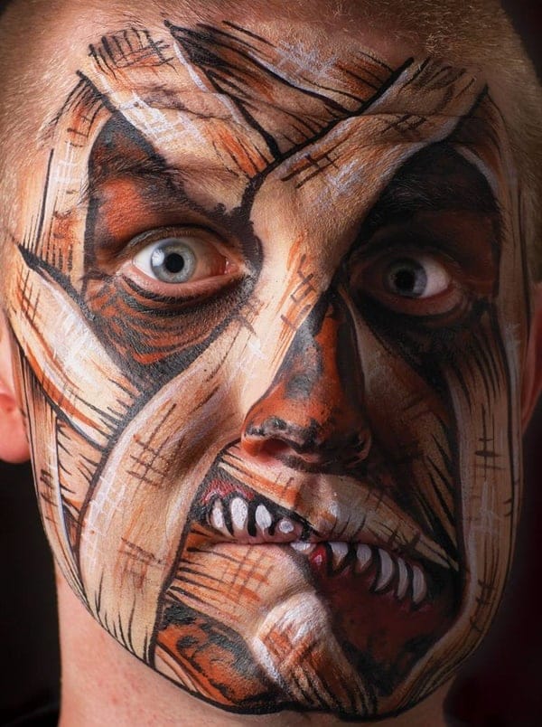 Easy Halloween Face Painting Ideas For Adults