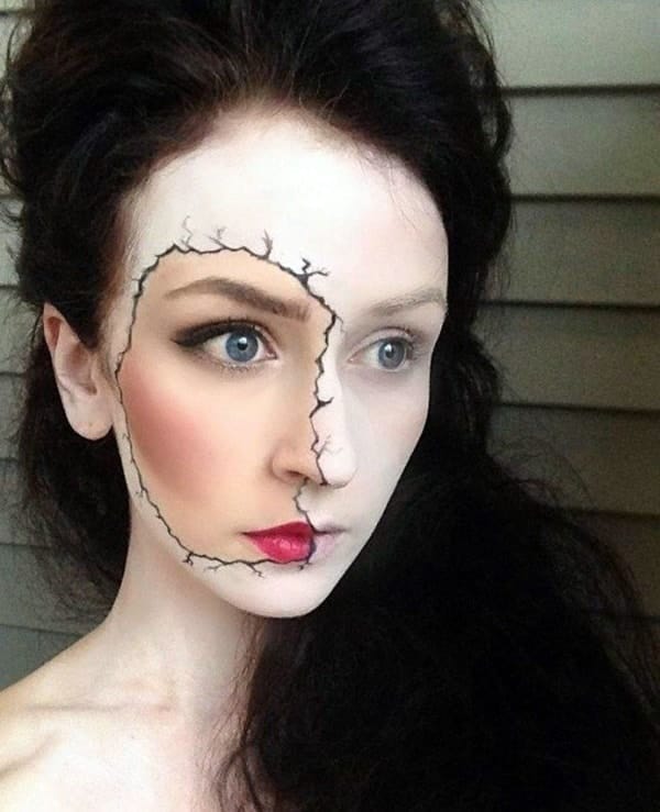 Easy Halloween Face Painting Ideas For Adults