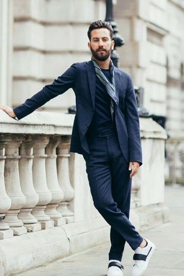 30 Fresh Dark Blue Blazer Outfit Ideas For Men - Fashion Hombre