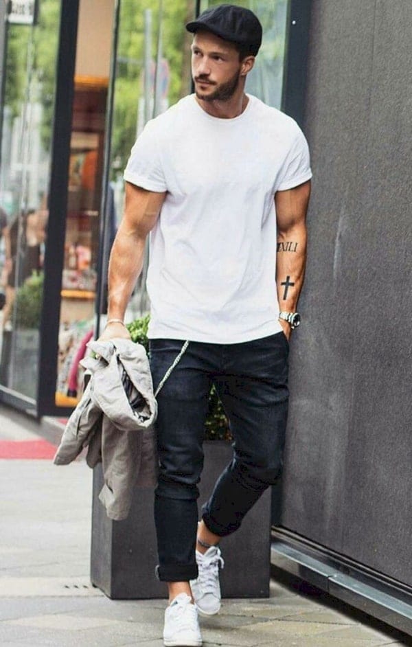 Ways To Wear a Round Neck T-Shirt In Style