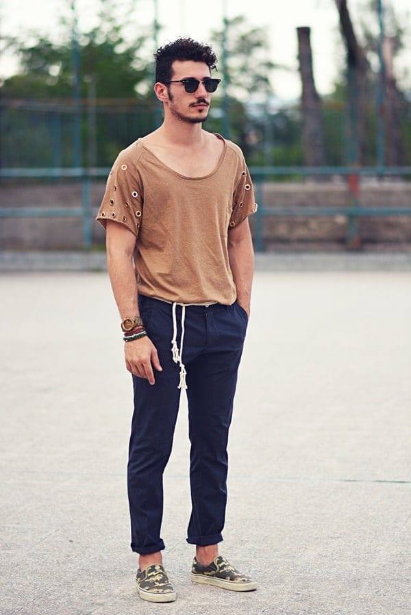 30 Ways To Wear a Round Neck T-Shirt In Style – Fashion Hombre