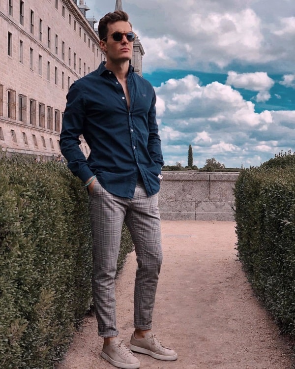 What to wear chinos with | Chinos and shirt