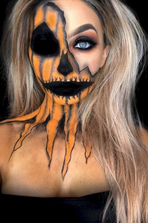 Easy Halloween Face Painting Ideas For Adults