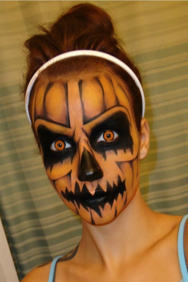 Easy Halloween Face Painting Ideas For Adults