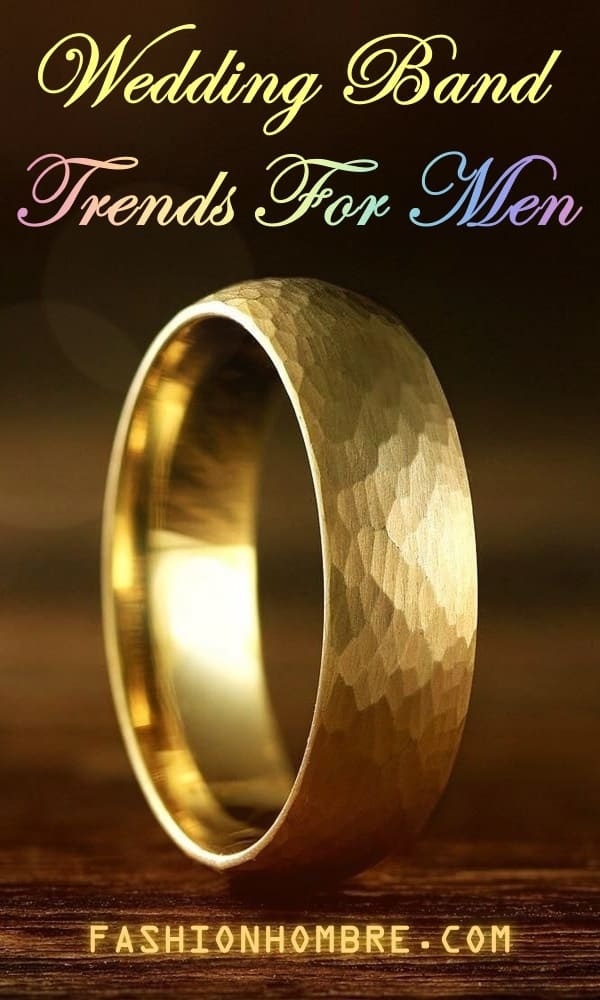 Wedding Band Trends For Men