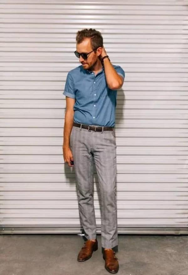 men’s plaid pants outfit ideas