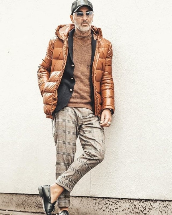 men’s plaid pants outfit ideas