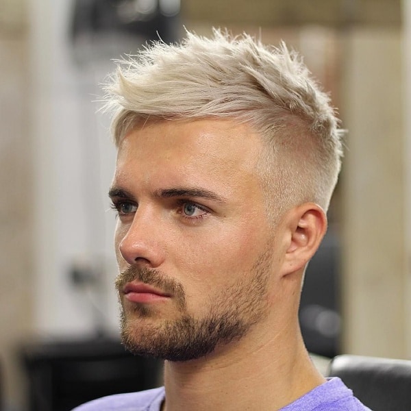 Men's hairstyles and haircuts for big foreheads
