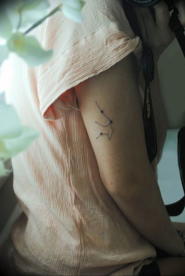 Awesome Aquarius Constellation Tattoo Designs With Meaning