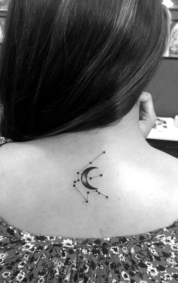 Awesome Aquarius Constellation Tattoo Designs With Meaning