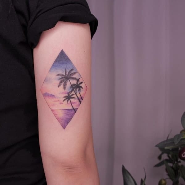 Beautiful Palm Tree Tattoo Designs And Meaning